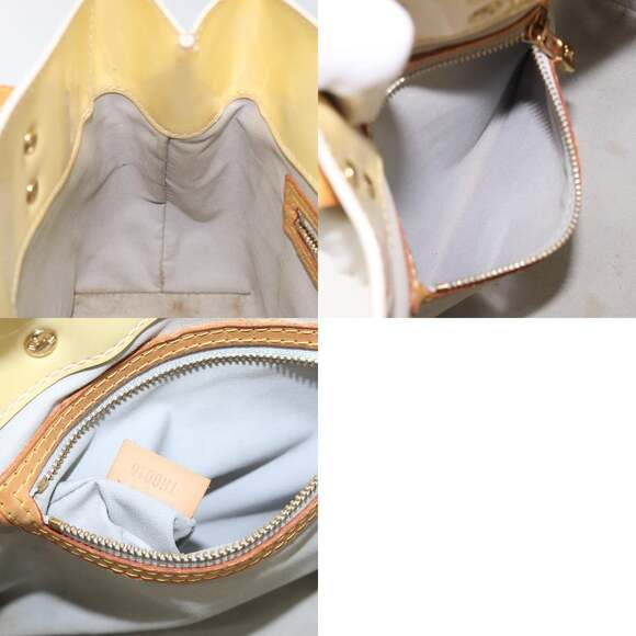 LOUIS VUITTON Monogram Vernis Reade PM Hand Bag Perle M91336 - Picture 12 of 12